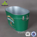 Металлические белые напитки Bber Cooler Bucket